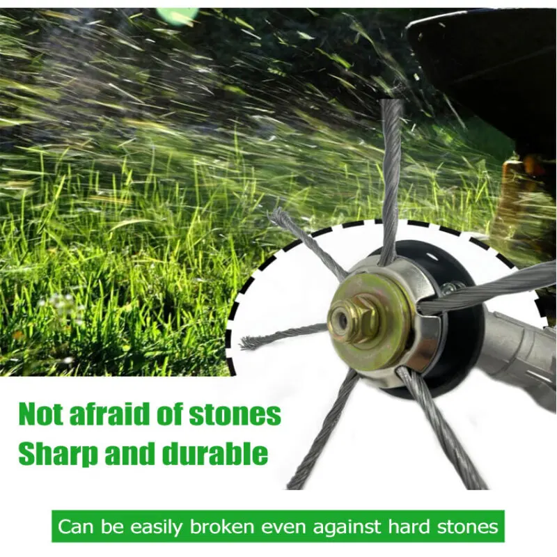 

Wire grass head lawn mower general garden weeding brush wire grass rope mowing accessories