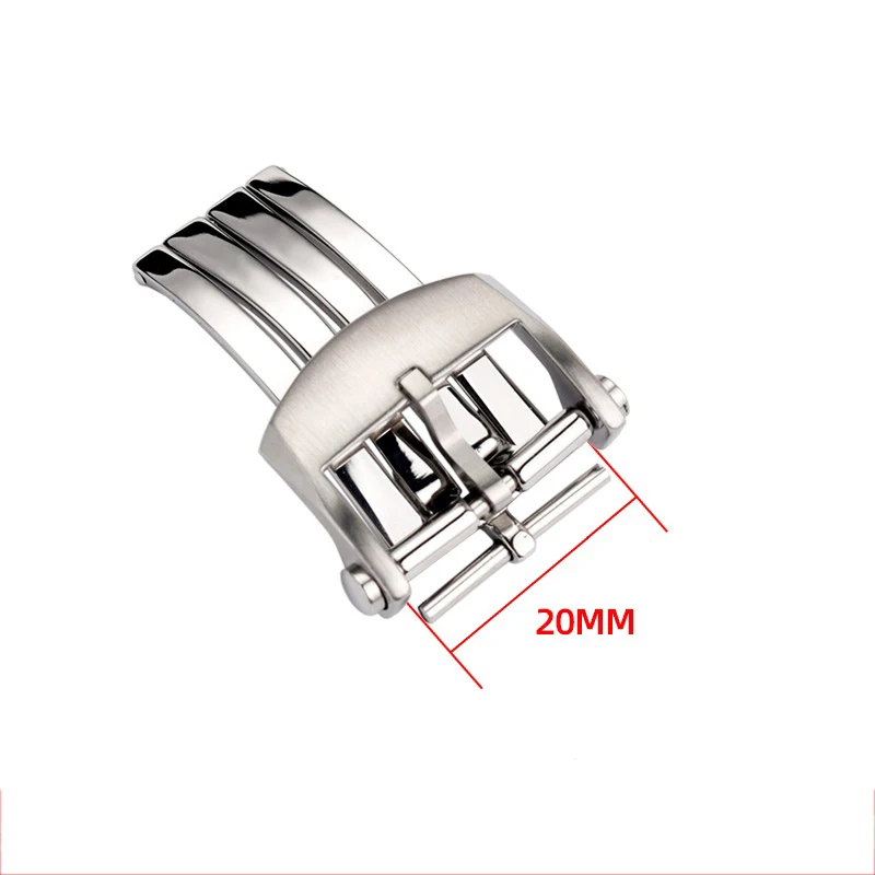 20mm watch buckle accessory for Breitling buckle stainless steel folding band buckle replace silicone/leather/nylon strap buckle