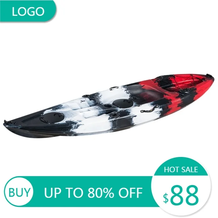 Conger Sit‑on‑Top Kayak Complete With Paddle For Outdoor Water‑Sport Activities
