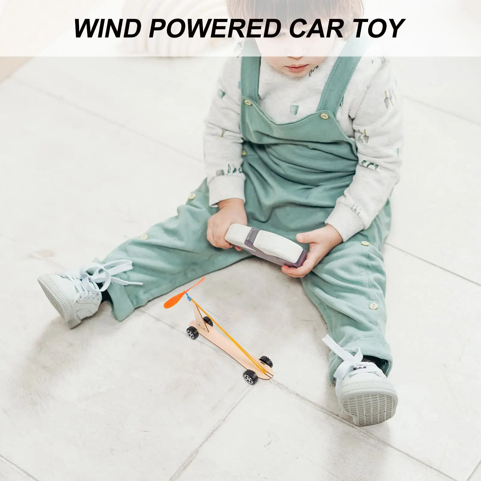 Jouet de voiture éolien, jeu éducatif pour enfants, Puzzle artisanal, Kit d'expérimentation scientifique, matériaux Premium, sûr et pratique