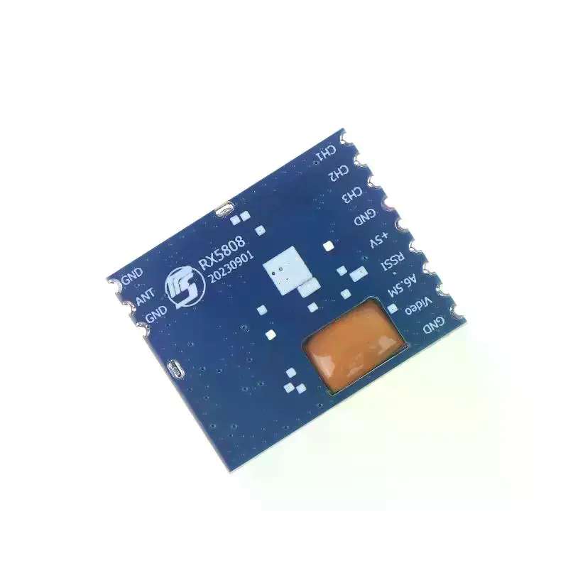 RX5808 レシーバーモジュールワイヤレスオーディオビデオレシーバーモジュール 4.9 グラム SPI 制御 FPV システム用 RC ヘリコプターバンド幅