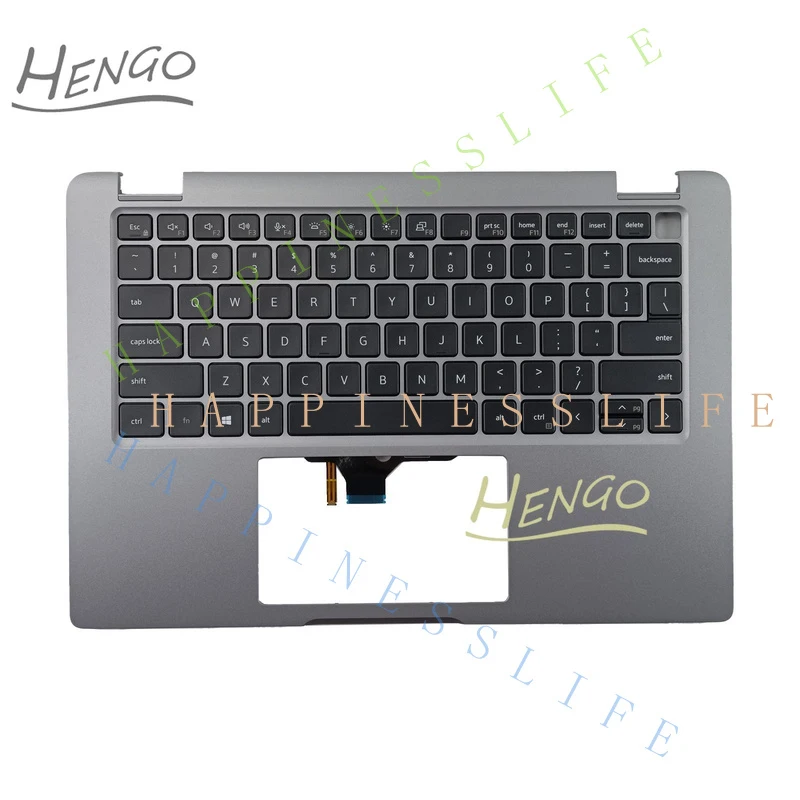 Y... 040V0P 40V0P Brand new, suitable for Dell Latitude E3340 3340 palm rest keyboard with backlight