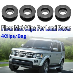 Car Floor Mat Clips For Range Rover DISCOVERY 3 4 5 Sport Carpet Fixing Grips Clamps Holders Retainer Retention Car Accessory