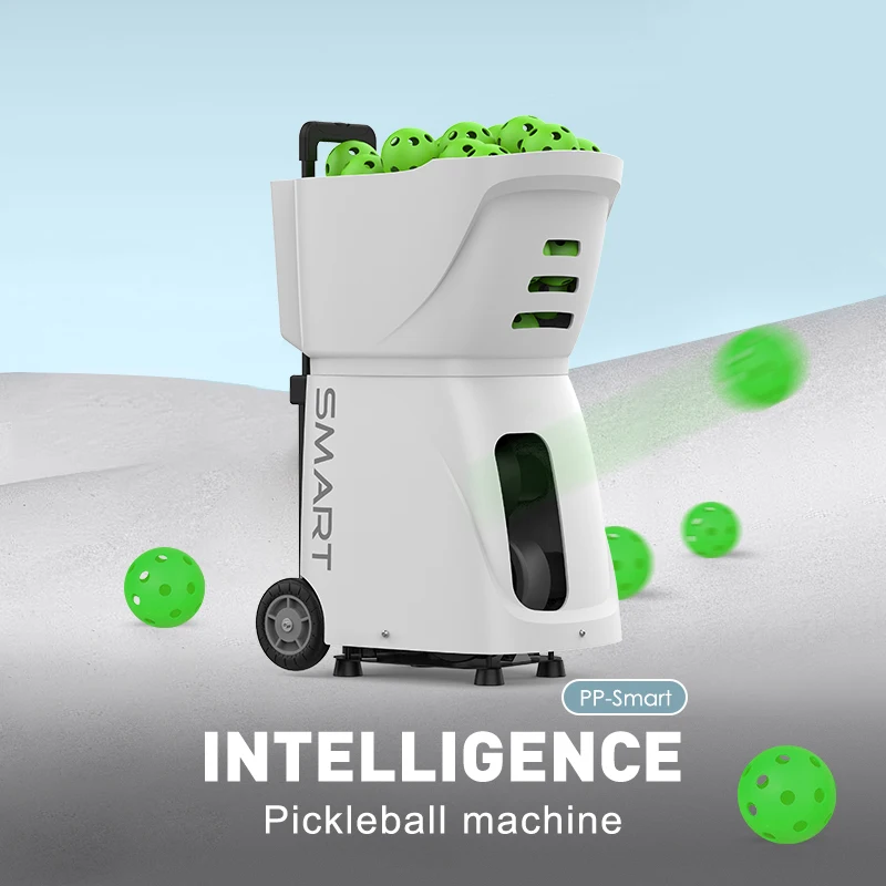 New function App control pickleball ball serving machine with remote topspin launch machine