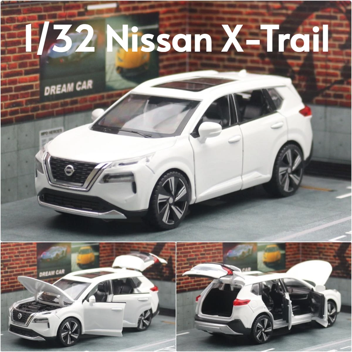 【ずん】2個セット NISSAN X-TRAIL 1/43 Amazon | アシェット 国産名車コレクション 1/43 Nissan X-Trail 2007