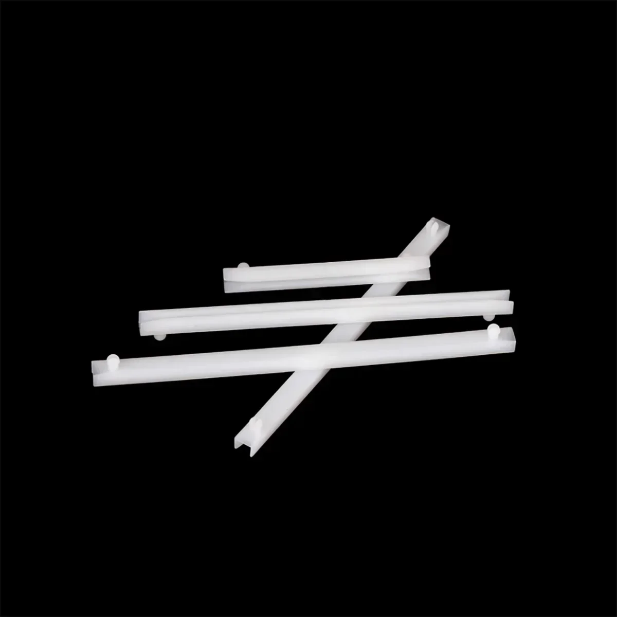 PC Board Nylon Guide Rail Long Fixing Strip Weak Current Box Circuit Board Plastic Card Slot - Image 2