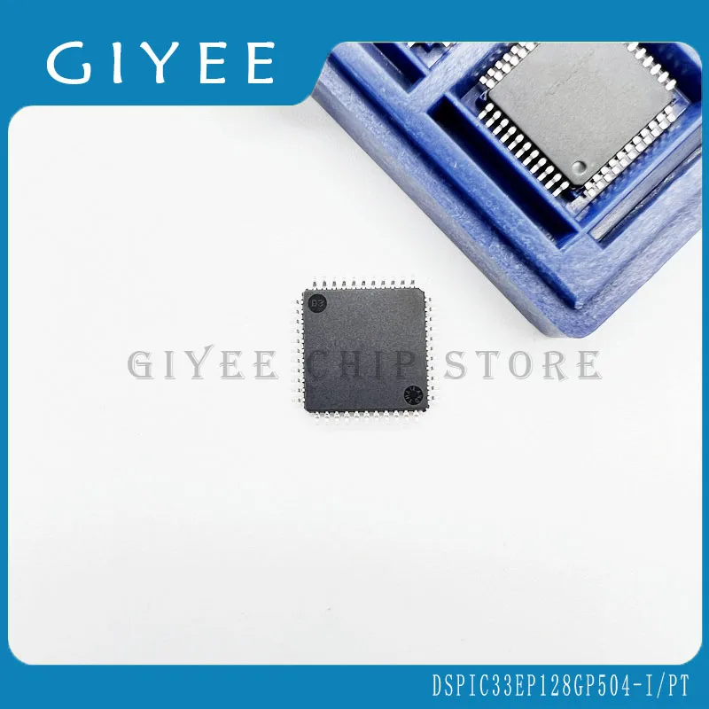 1PCS 100% original DSPIC33EP128GP504-I/PT PIC33EP128GP504 Digital Signal Processor LQFP-44