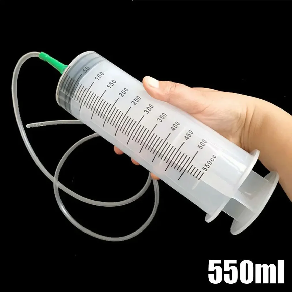 

100/300/550ml Car Oil Fluid Extractor Fuel Transfer Hand Pump Dispenser Vacuum Syringe Type Manual Suction Pump Extractor