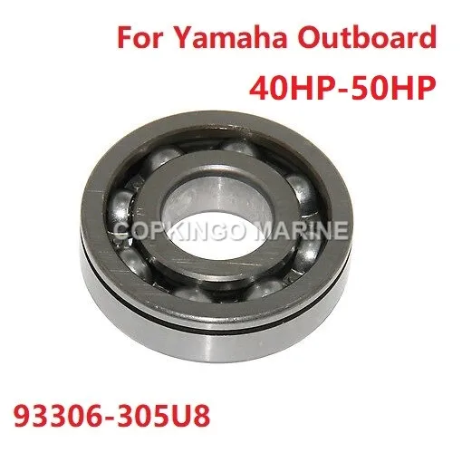 Boat CRANKSHAFT Bearing 93306-305U8 For Yamaha Outboard Engine 40HP-50HP 2Stroke