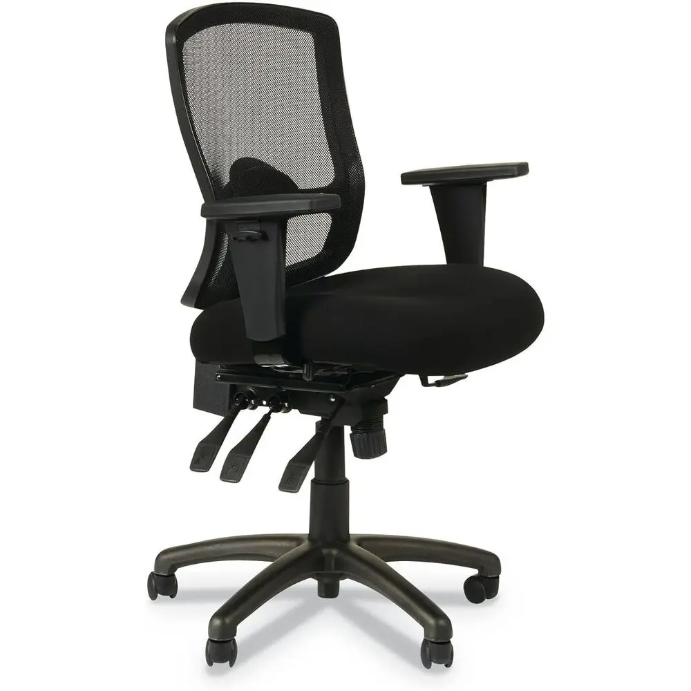 

Compact Multi-Function Mesh Office Chair, Black, Etros Series Petite