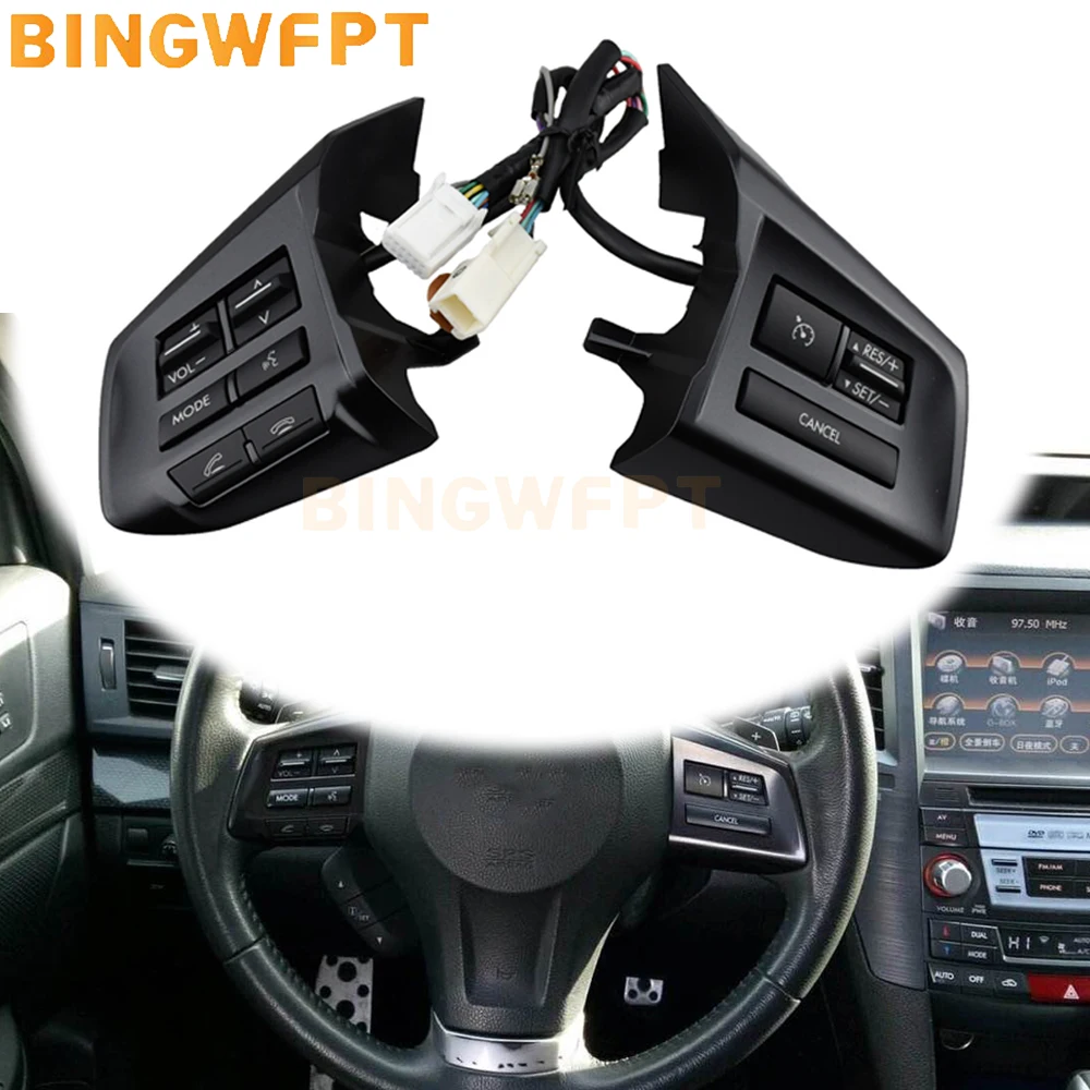 

Кнопка управления рулевым колесом автомобиля для Subaru Forest 2013-2014 для Subaru xv 2012-2014, кнопка регулировки громкости телефона