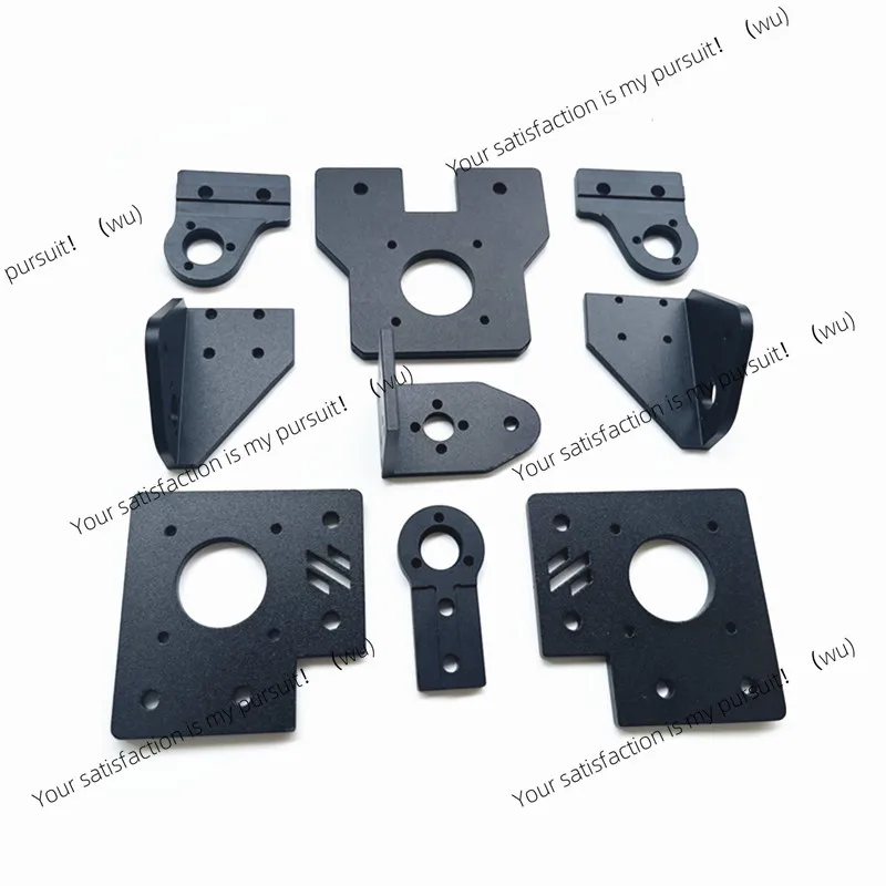 9Pcs CNC Metal Z-Axis Parts for Trident 3D Printer Upgrade Kit, Precision Machined Rods and Brackets, DIY Replacement Components