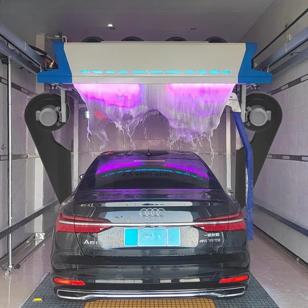 Best Automatic Car Wash Machine Touchless Drive Through System Commercial for Gas Station Auto Spa Customized