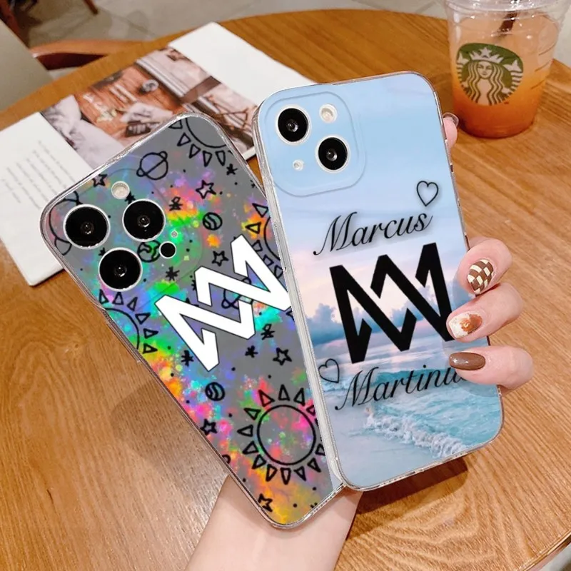 Marcus and Martinus Phone Case FOR IPhone 14 13 12 11 Pro Plus X 13 Pro MAX XR XS MINI Transparent Covers