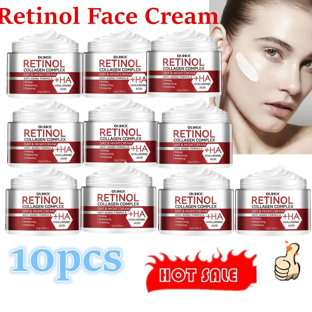 

Retinol Face Moisturizing Cream Anti-wrinkle Hydrating Shrink Pores Retinol Cream Fade Fine Lines Skin Care Products For Women