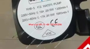 XHB-5 ICE WATER PUMP 5w 6W Ice Granulator Water Pump