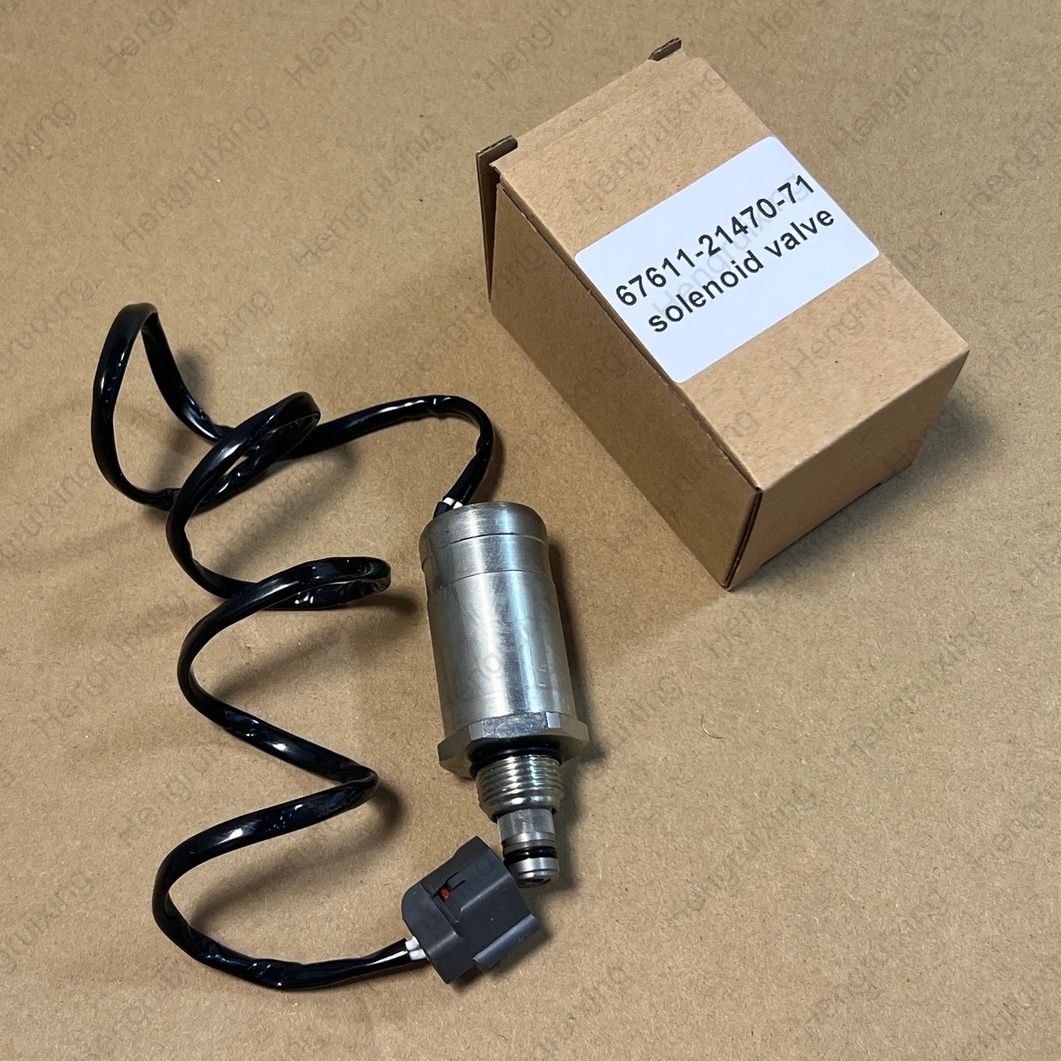 676112147071 67611-21470-71 Solenoid Valve Assembly for New Diesel Machinery Forklift Engine Parts 8FD30~35