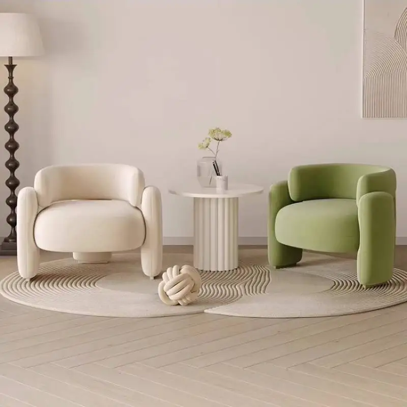 

Designer Simple Living Room Chairs Adult Wooden Cozy Relaxing Chairs Living Room Luxury Nordic Fauteuil De Relaxation Furniture