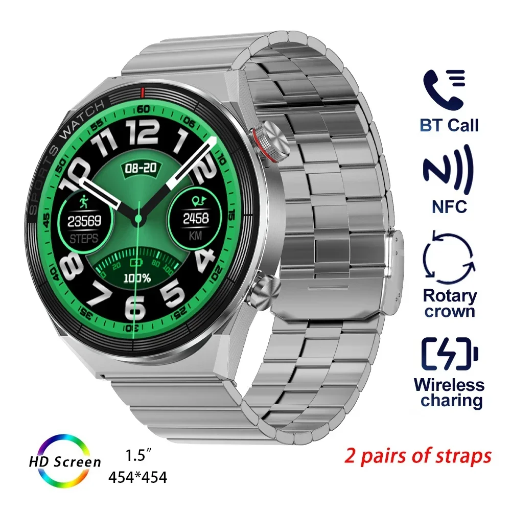 

2024 New DT3 Mate High-Quality Smartwatch - 1.5" HD. Men & Women. NFC/Bluetooth Call. Dual-Function Wristwatch & Bracelet.