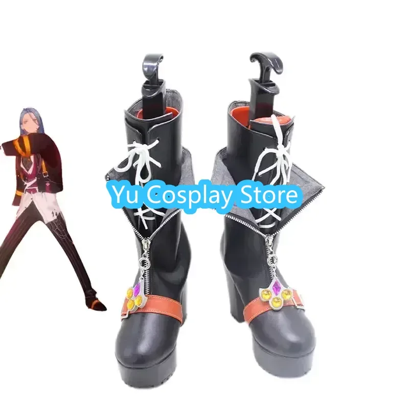 Game Ensemble Stars Helter-Spider CrazyB Oukawa Kohaku Amagi Rinne HIMERU Shiina Niki Cosplay Shoes Halloween Boots Custom Made