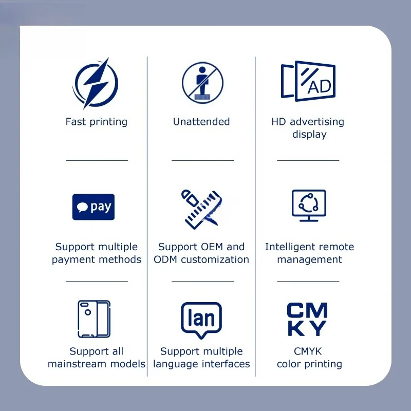 Интерактивный торговый автомат для изготовления чехлов для телефона на заказ Диспенсер для крышек в стиле «сделай сам» с удобным пользователем интерфейсом