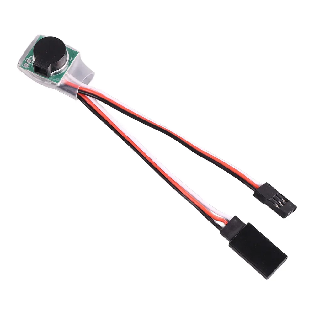 Remote control aircraft anti lost alarm device compact lightweight design works with AM FM PCM PPM systems loud 85 decibel sound