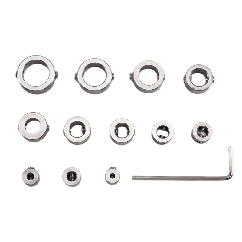 

AS60-Набор ограничительных колец для сверления, ограничитель глубины сверла 3-16 мм, стопорное кольцо для сверления