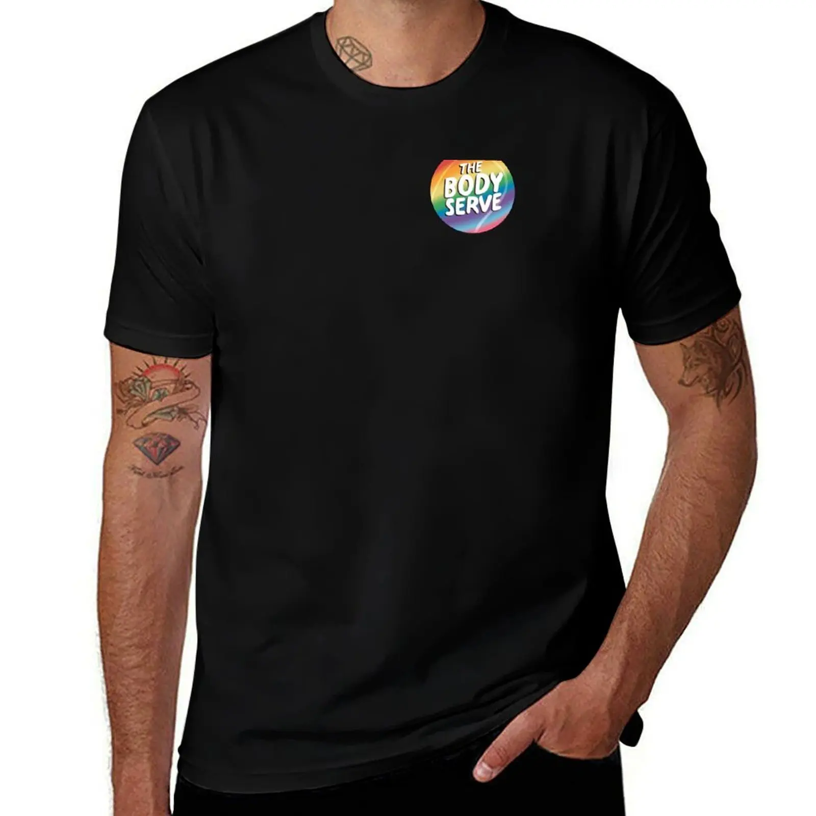 The Body Serve Tennis Podcast T-Shirt Outdoor Sports Lightweight Tee T-Shirt