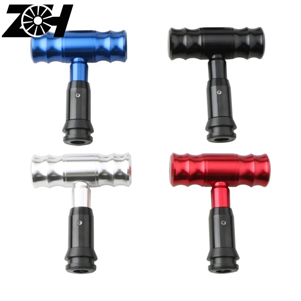 Car Automotive Metal Auto Manual Shift Knob Gear Shift Head Lever Steel Aircraft Joystick Style Gear Head