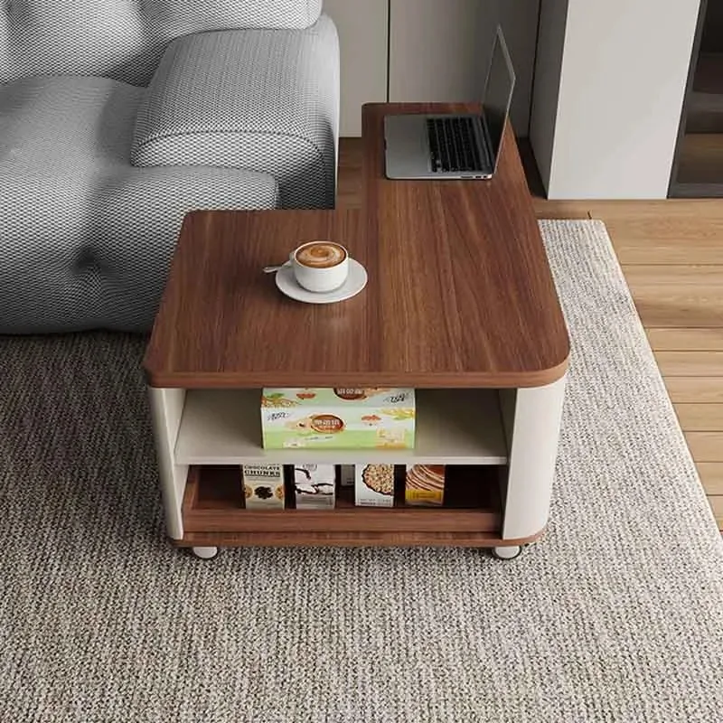 Unquie Rectangular Coffee Tables Modern Luxury Living Room Hotel Center Table Bauhaus Wooden Stolik Kawowy Furniture For Home
