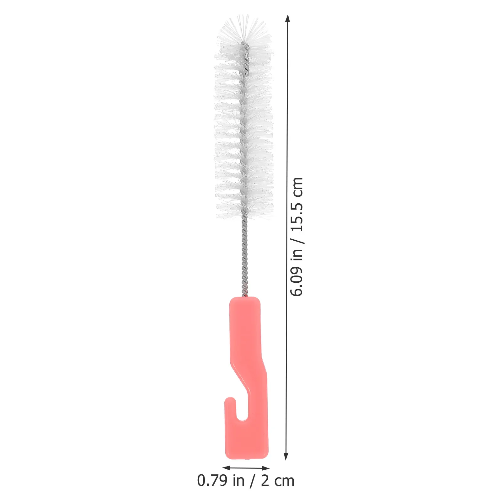 12Pcs Hearing-Aid Cleaning Brush High-Quality Nylon Soft Bristles Ergonomic Non-Slip Handle Extended Length for Thorough Tube view 2