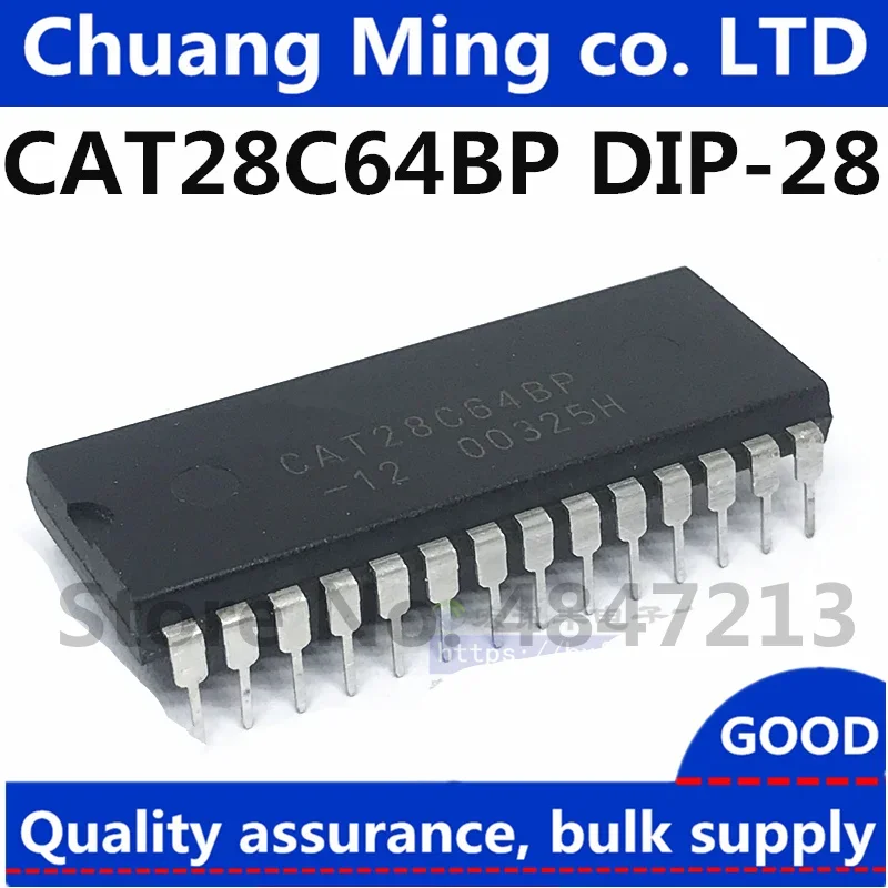 Free Shipping 5pcs/lots CAT28C64BP-15 CAT28C64B-12 CAT28C64BP-20 CAT28C64 28C64 DIP-28 New original IC In stock