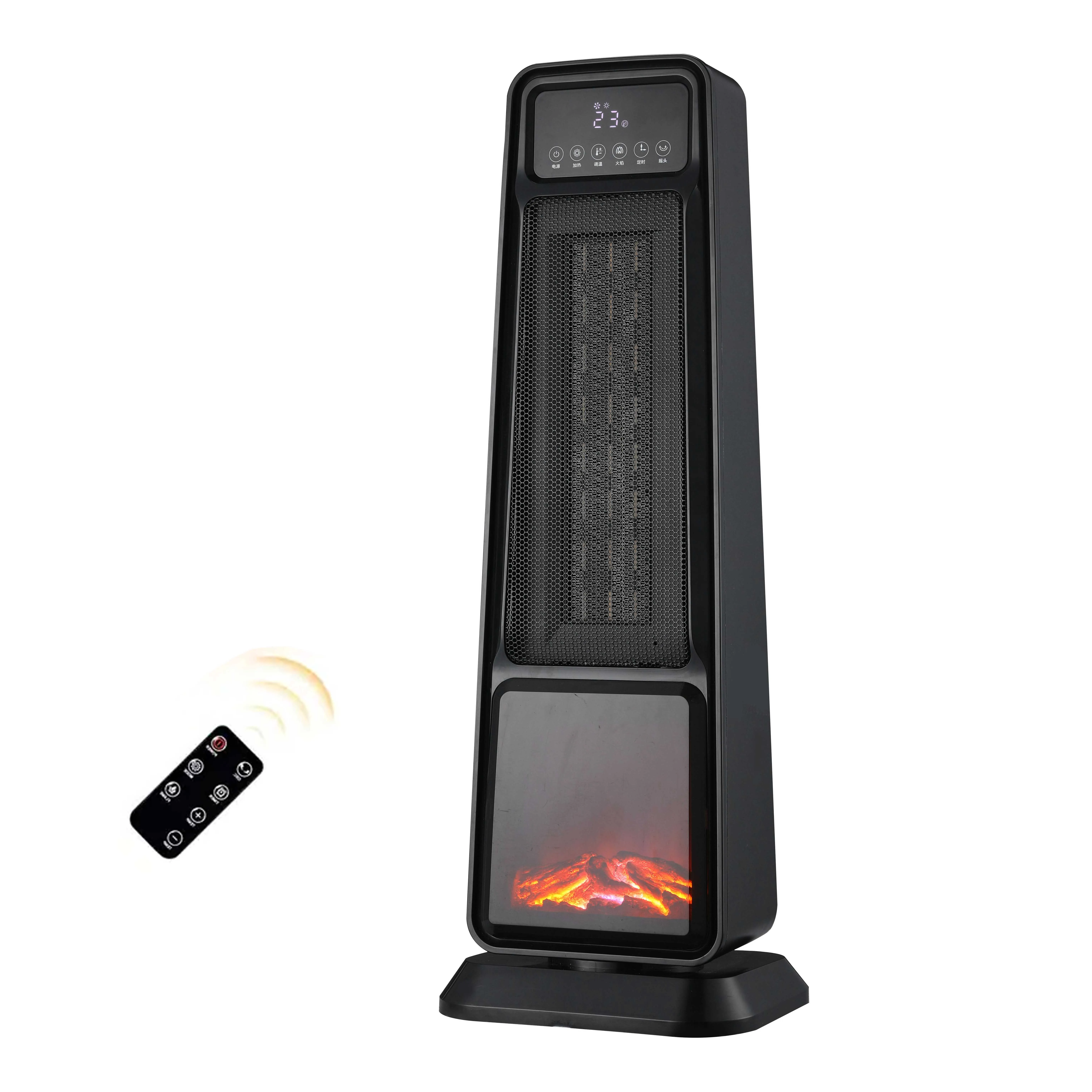 

Portable Energy Saving PTC Ceramic Household Space Air Hot Electric Fan Heater With for Office Room Home Desk Winter Warmer