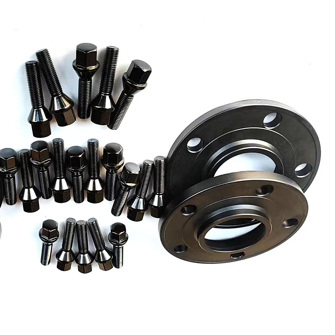 2x 12/15mm 5x112 66.6mm Hub Centric Wheel Spacers M14x1.25 Cone Seat For BMW 5 Series G61 G31 3 Series G20 X4 G02 X5 F95 X5M Z4