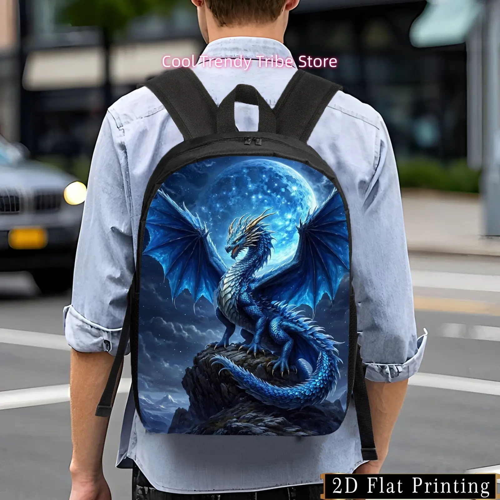 Casual and Stylish Backpack, a Simple and  Backpack. A Creatively Designed Backpack for Young People, a Lightweight and Spacious