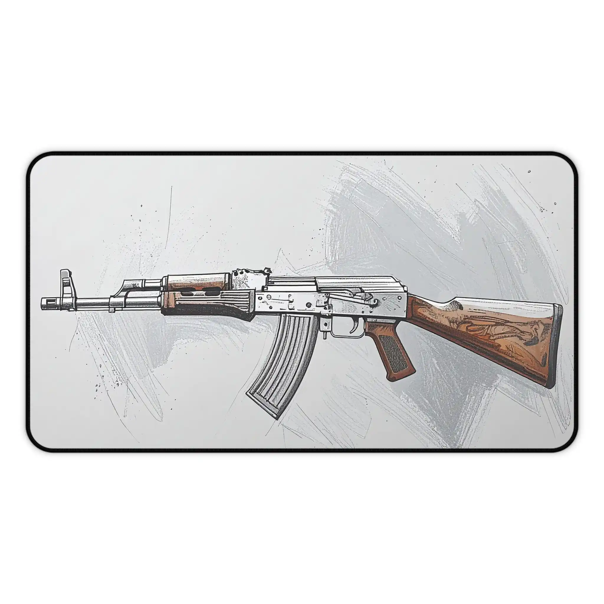 Cool AK47 Pattern Mouse Pad,anti-slip and Waterproof Mouse Pad,decorative Mat for Office Gaming Desk,a Perfect Gift for Friends.