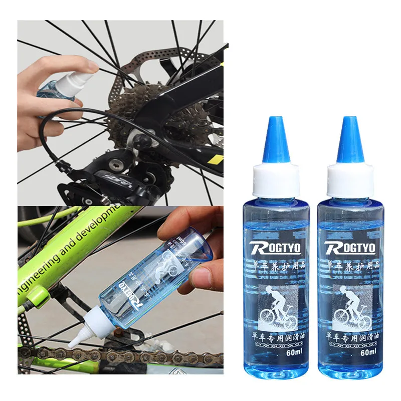 Chain Lubricant Bike Chain Cleaner & Lubricant Dry Lube Chain Oil Long-Lasting Bike Chain Oil For Clean Smooth