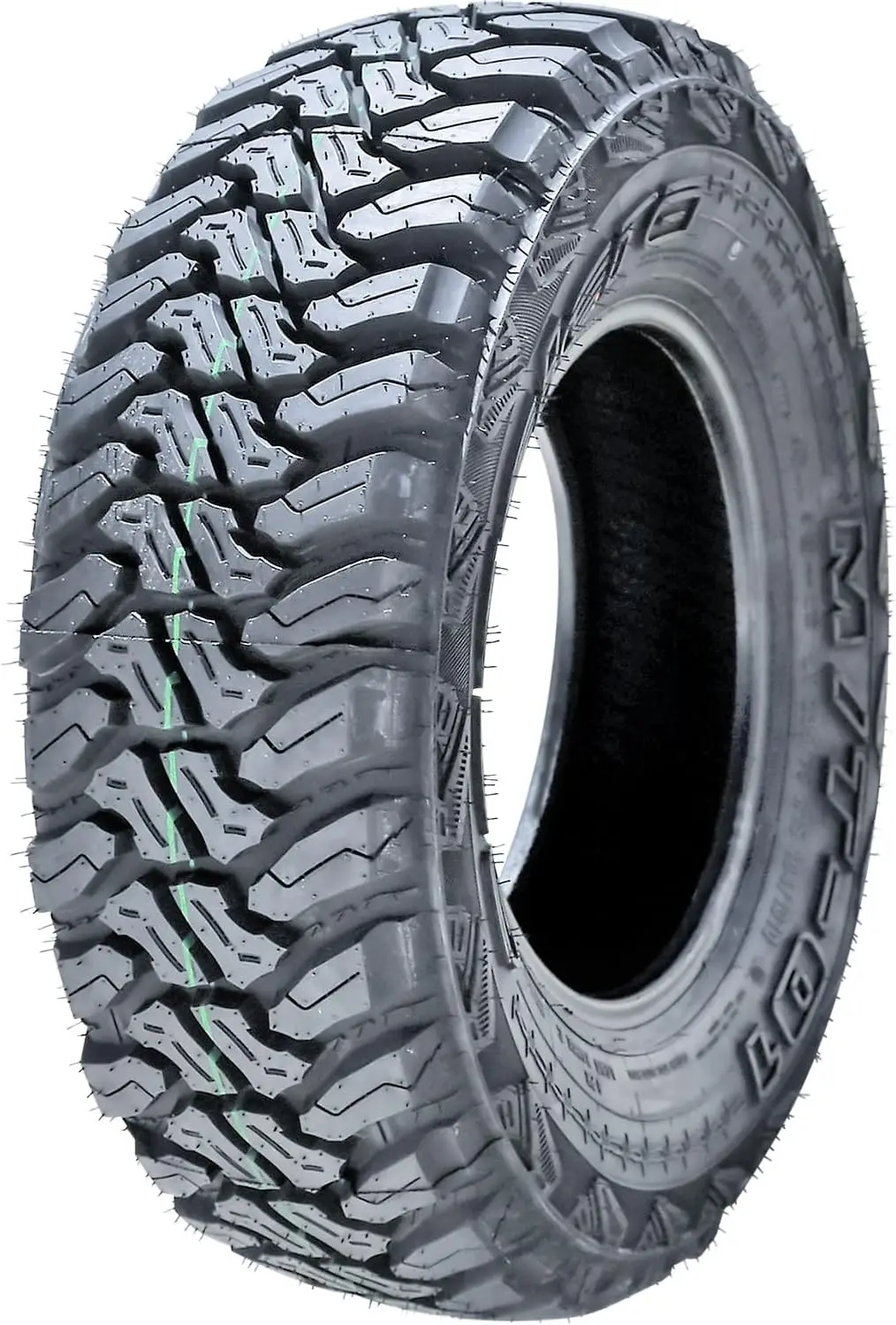 Jeu de 4 pneus pour camion à boue M/T-01 235/75R15 104/101Q, plage de charge C, 6 épaisseurs