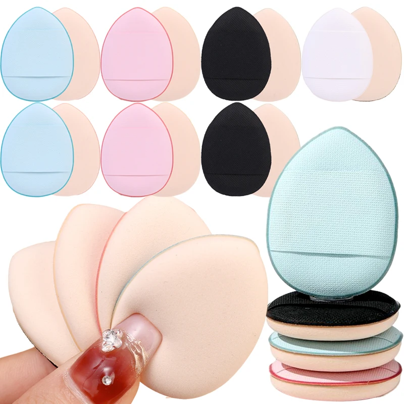 Finger Makeup Puff Mini Size Cosmetic Puff Concealer Air Cushion Powder Puff Professional Foundation Detail Sponge Beauty Tools