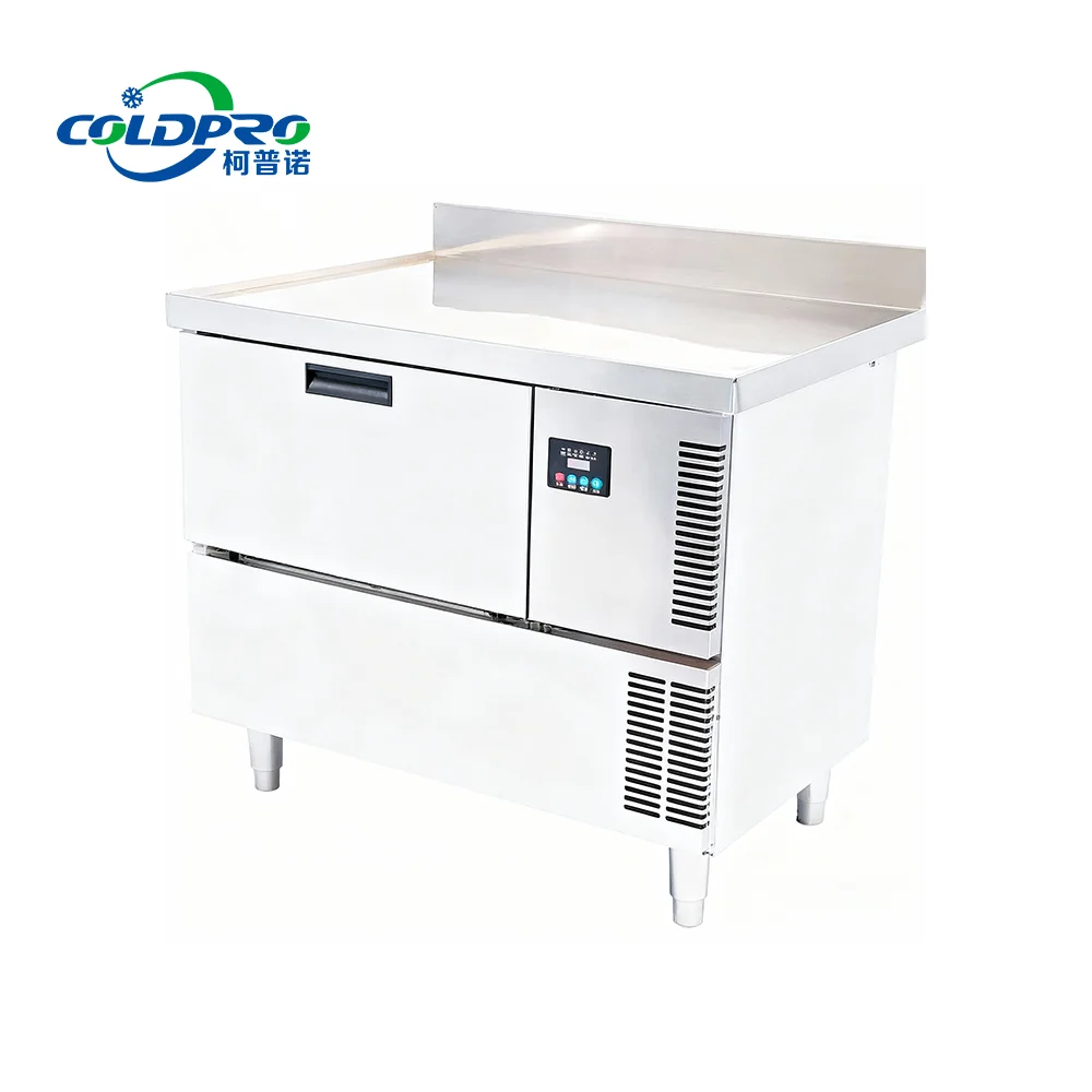 COLDPRO KNB-160-AG Multi-size Cube Ice Machine-220V 25KG Storage 22/29/38mm Ice Sizes Commercial Use Energy-Saving Compressor