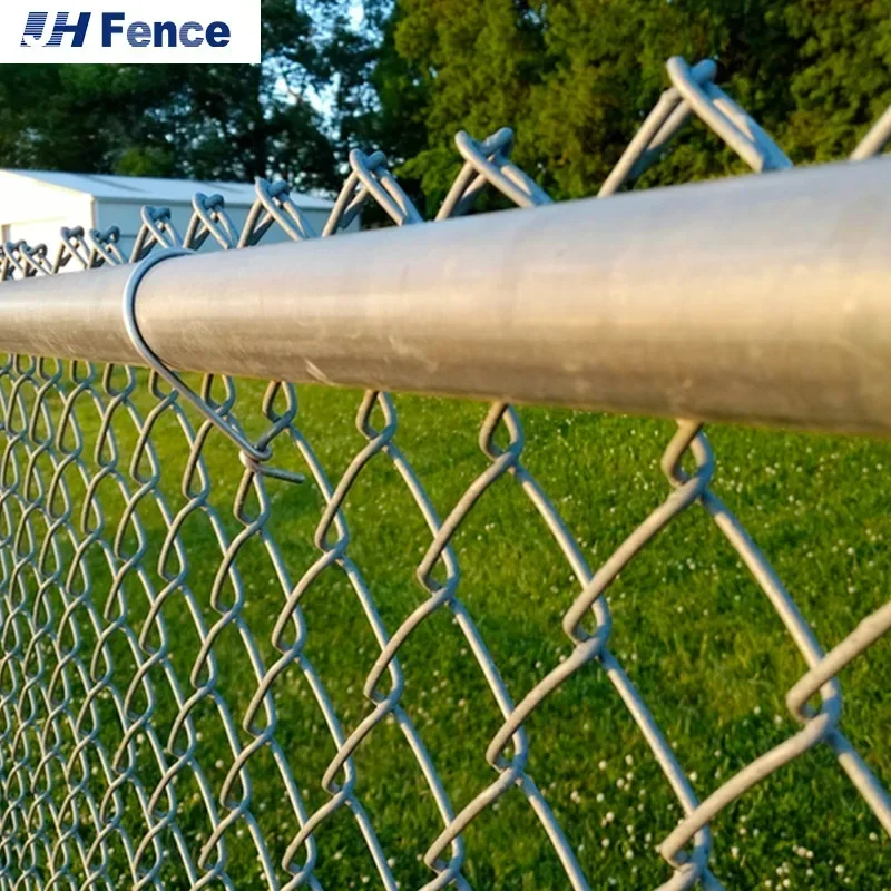 

Chain Link Mesh for Zoo Fence Green Black Grey White or as Your Request Galvanized Chain Link Fence Wire Mesh for Construction