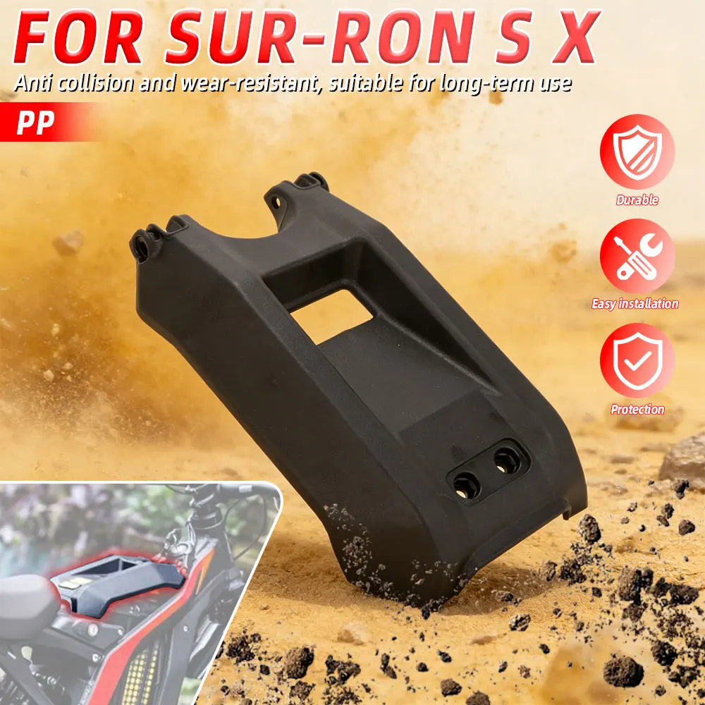 Protección de la cubierta de la batería de la motocicleta para Surron Light Bee S X Electric Enduro Electric Dirtbike accesorios piezas de bicicletas eléctricas