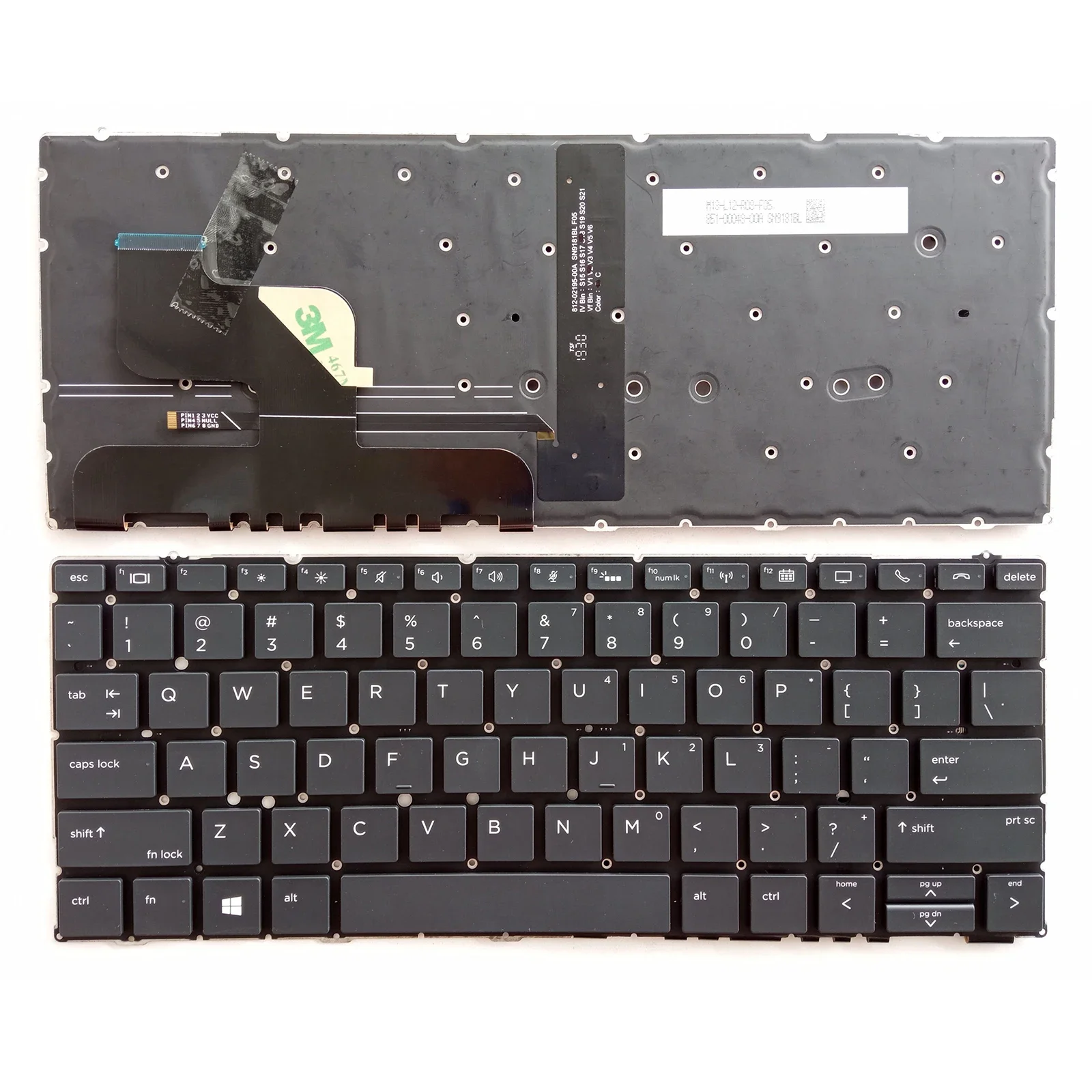 

US Laptop Keyboard for Hp Elite Dragonfly G2 MAX 13.3 SG-99100-2V M42280-251