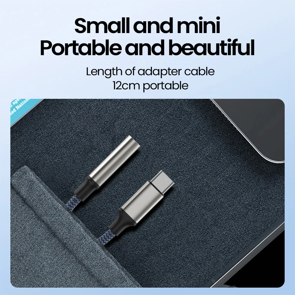 USB C to 3.5mm Headphones AUX Audio Cable USB Type C Male TO 3.5 Jack Earphone Adapter For Samsung iPhone 15 16 USB C Adapter