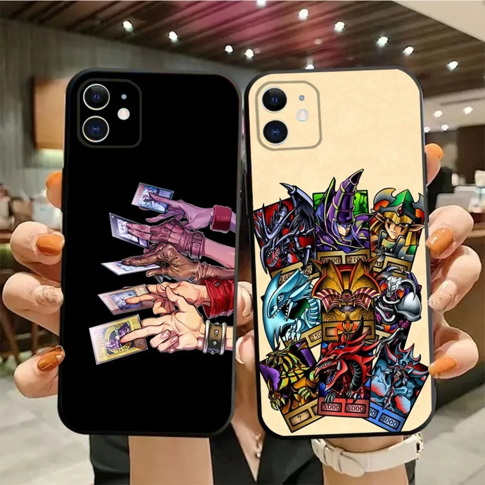 

Game Yu-Gi-Oh Phone Case For iPhone15,14,13,12,11,Pro,Max,Plus,Mini,X,XS,XR,8,7,6,S,Plus,SE Soft Black Case