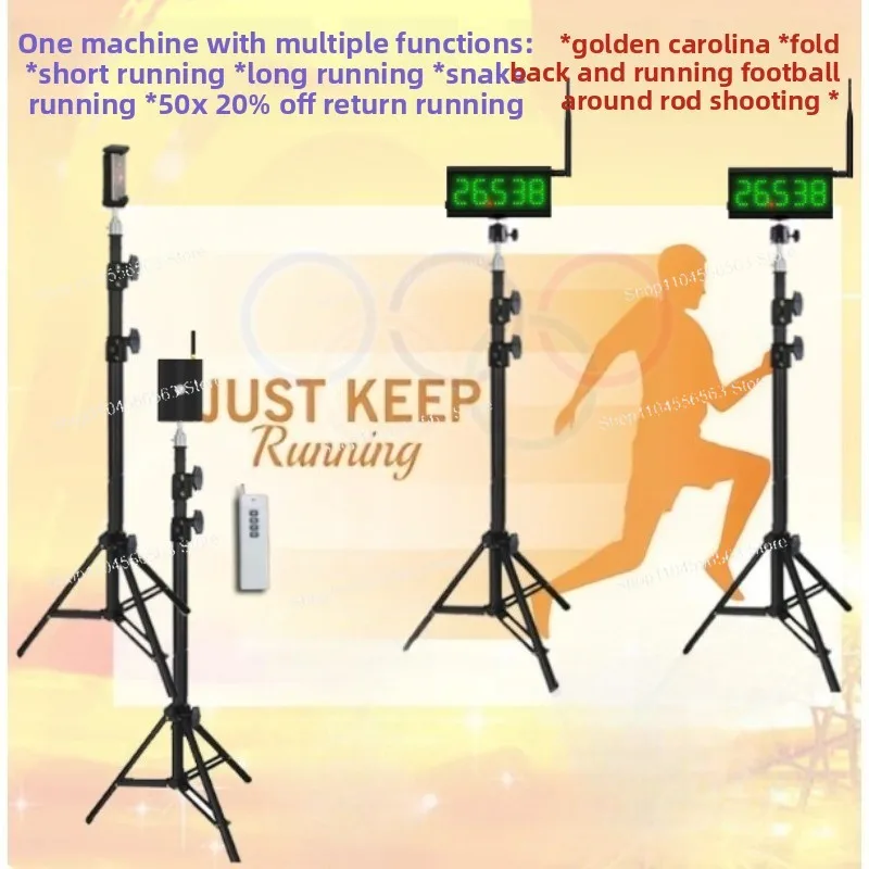 

Многодорожечный беспроводной лазерный гоночный таймер GX для бега с возвратом, автоматическое время с передатчиком