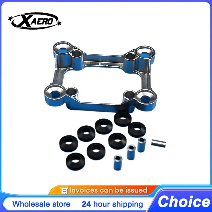 

DLE85 Vibration Damping Engine Mount for 85cc RC Airplane, Aluminum Alloy Shock Absorber Base with Rubber Pad, CNC Machined