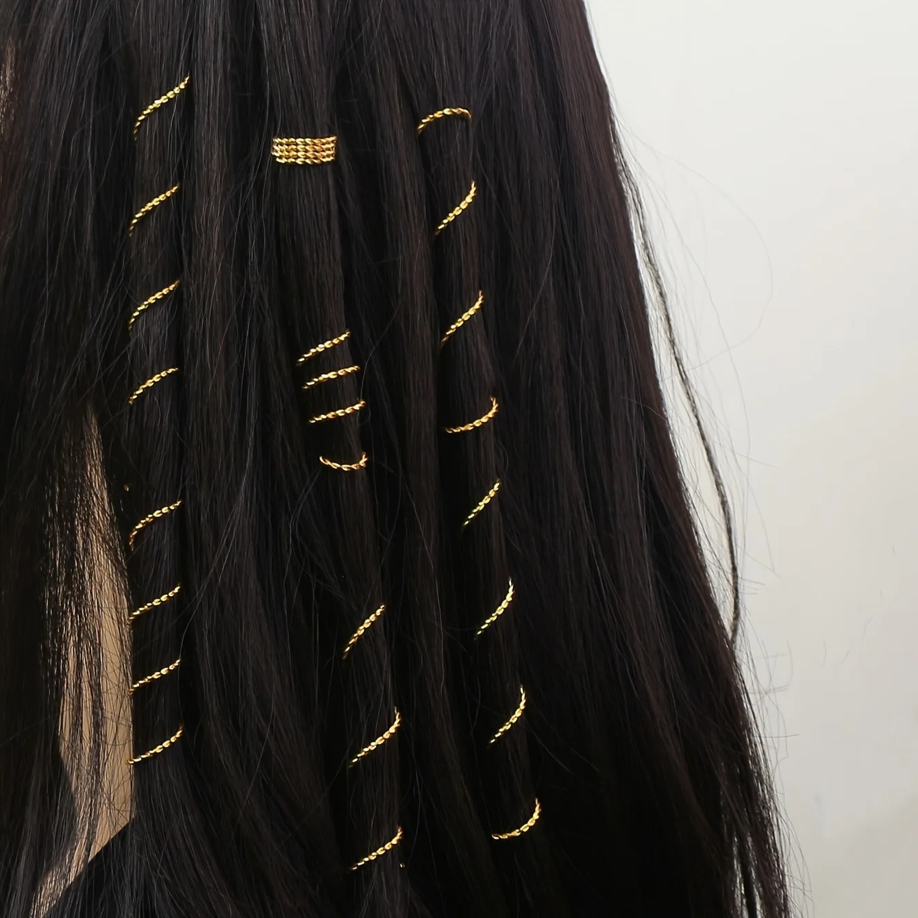 20pcs Hollow Golden Hair Braids Rings Vintage Hair Pins For Dreadlock Women Girls Hair Accessories Loc Hair Jewelry for Braids