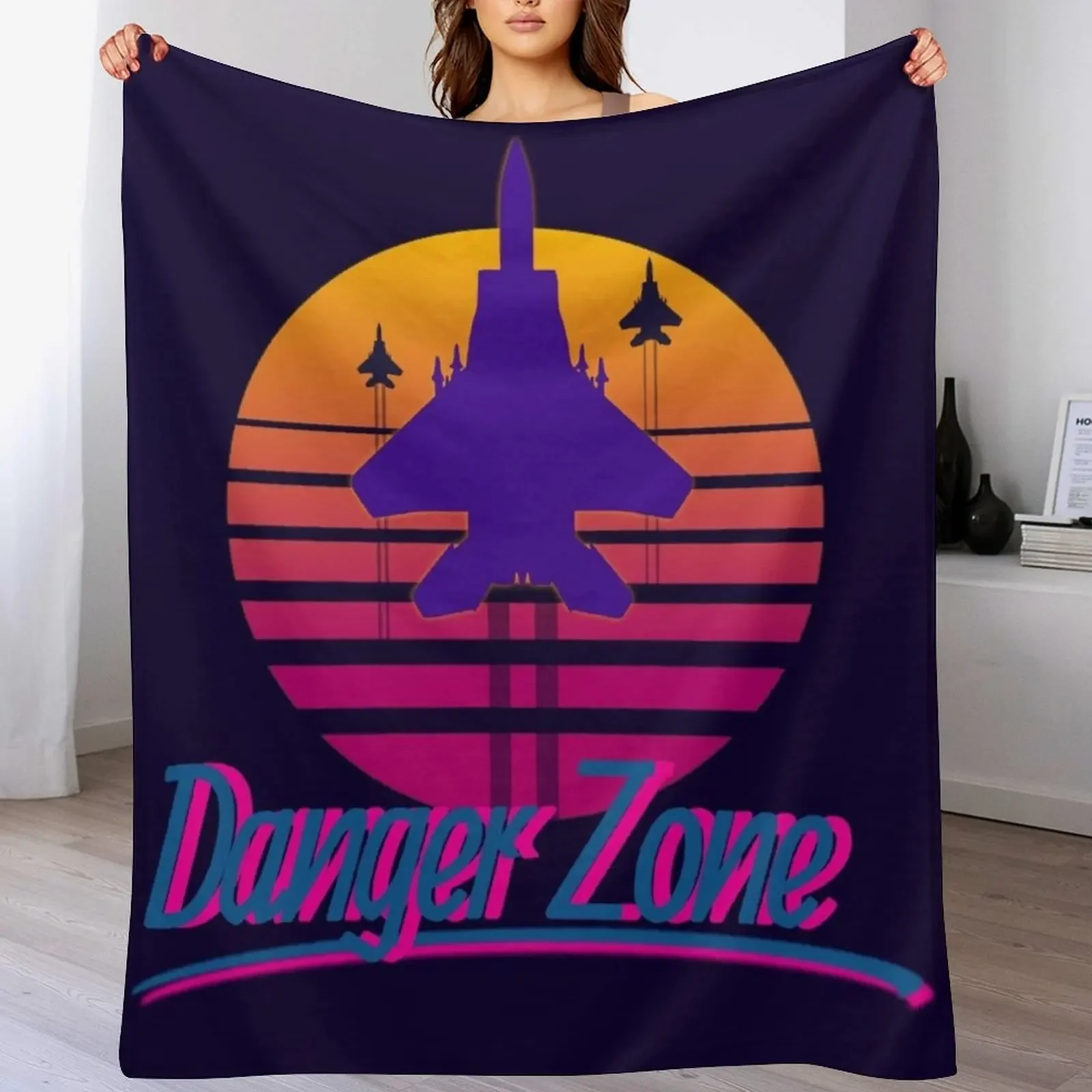 

Danger Zone Throw Blanket Kid'S warm winter Blankets