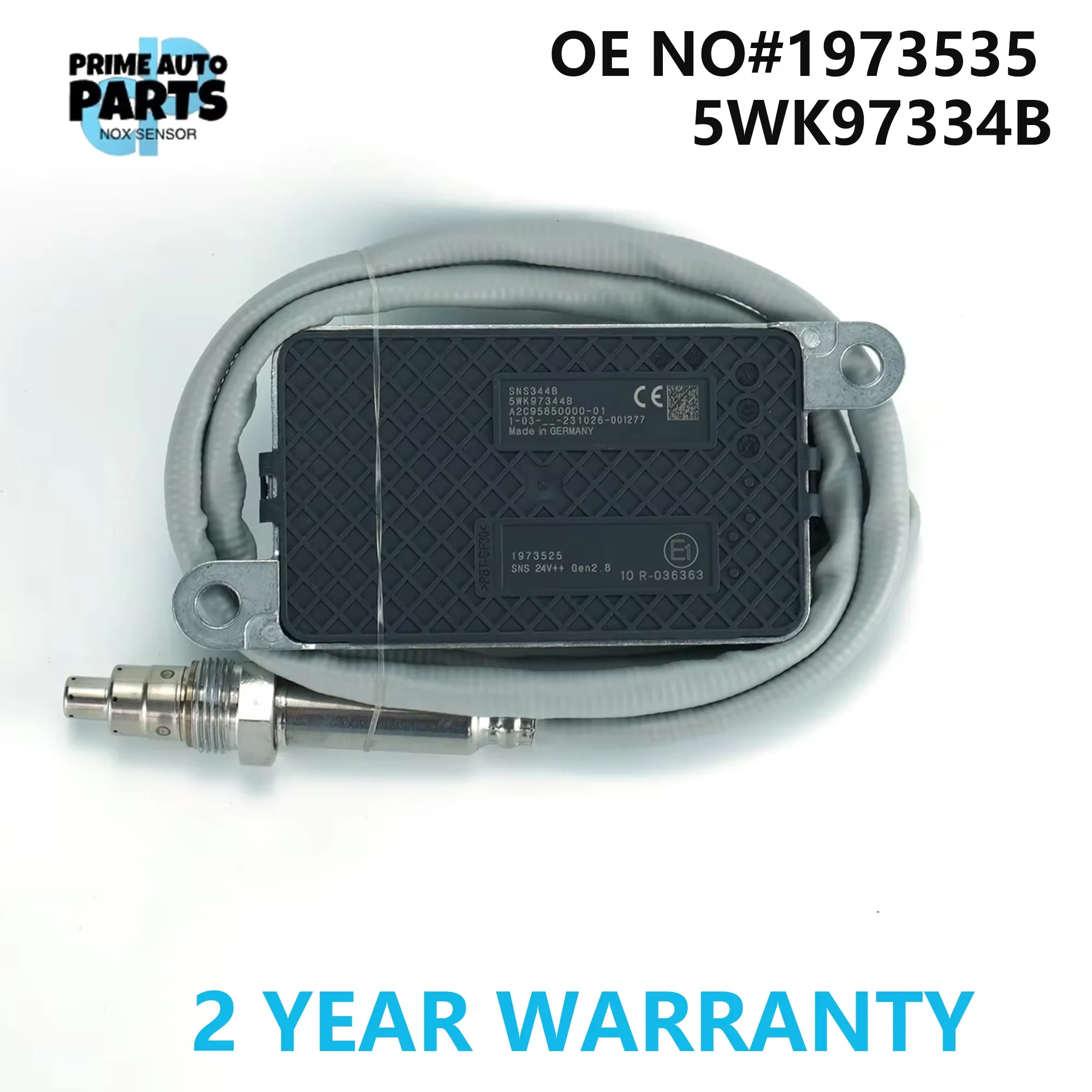 

5WK9 7344B 2006243 1973525 1936256 New Nitrogen Oxide Sensor 5WK97344B 24V For DAF Truck Euro 6 Auto spare parts
